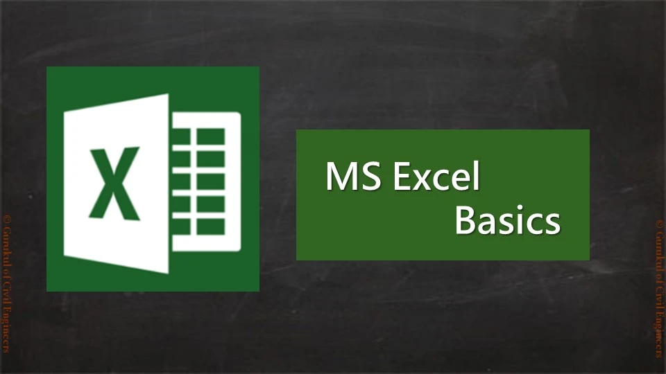 MS Excel - Basics